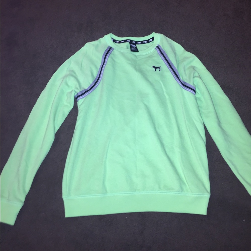 Lime green VS Crew neck